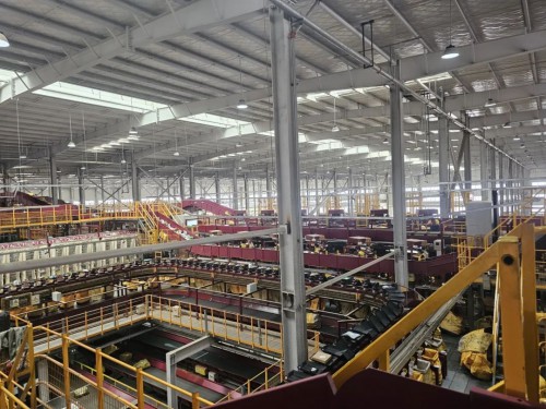 韻達昆明智能化樞紐轉運中心投入運行