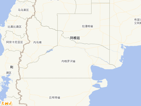 阿根廷地圖